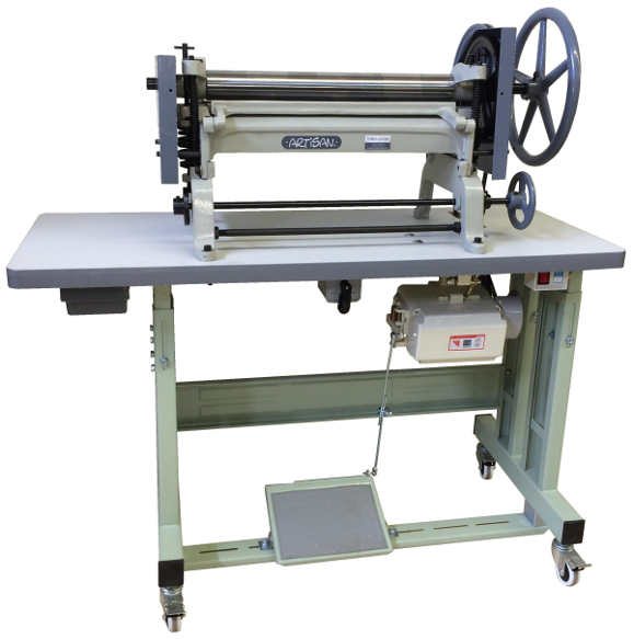 Leather skiver, leather splitter machine, leather skiving machine